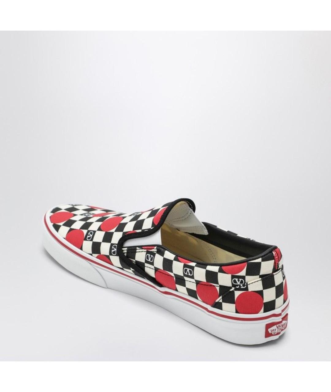 VALENTINO Мульти текстильные слипоны, фото 3