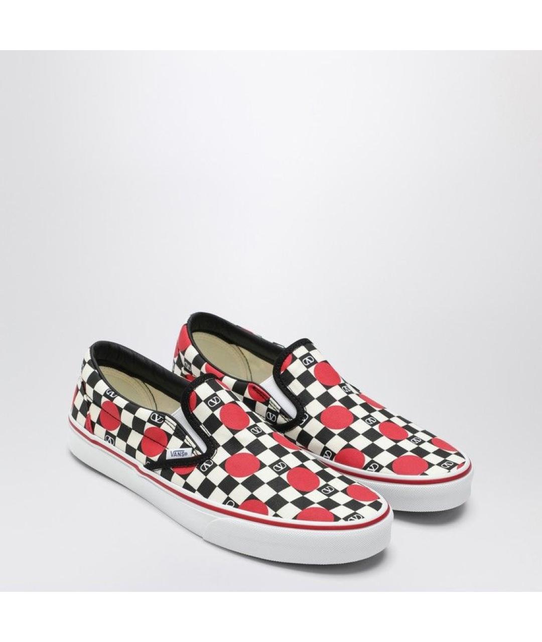 VALENTINO Мульти текстильные слипоны, фото 2