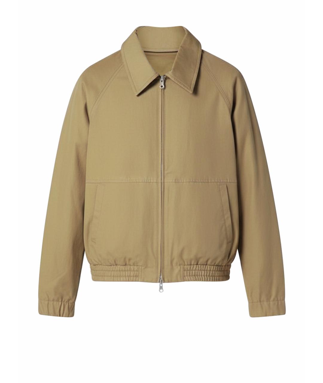 DRIES VAN NOTEN Бежевая хлопковая куртка, фото 1