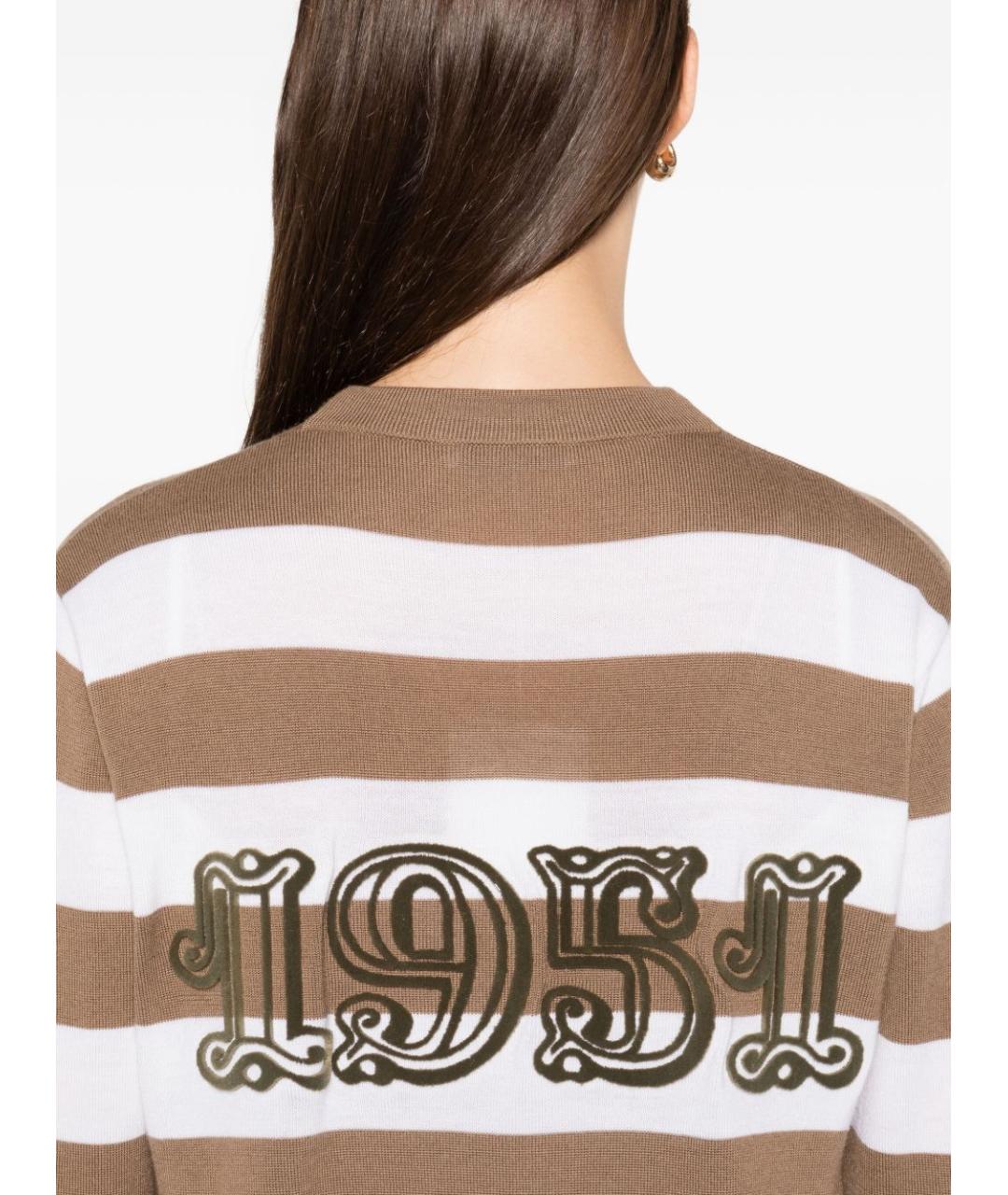 MAX MARA Мульти шерстяной кардиган, фото 4