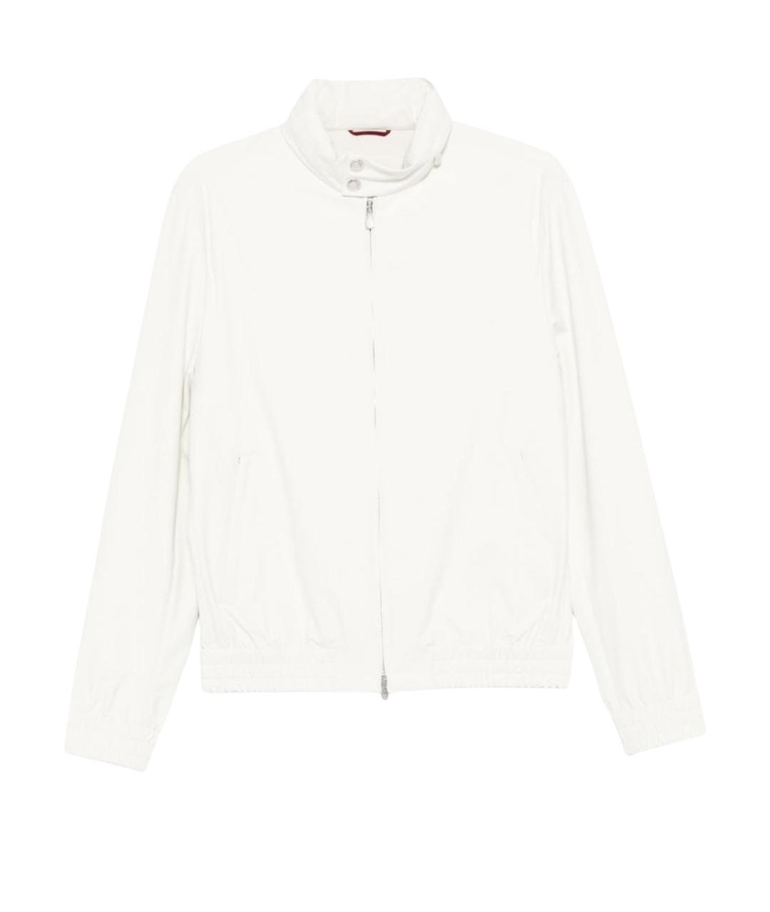 BRUNELLO CUCINELLI Белая полиэстеровая куртка, фото 1