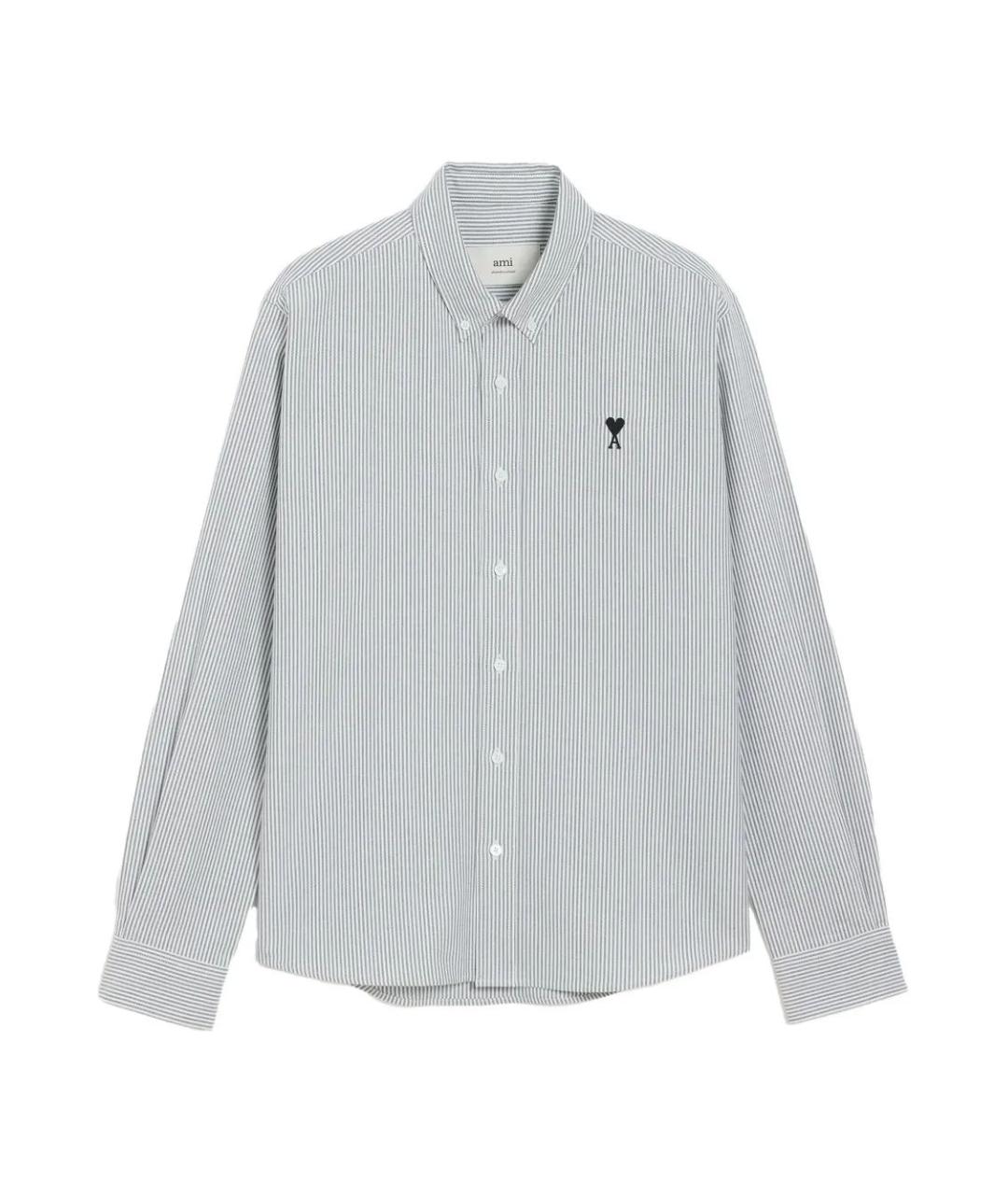 Ami Paris Мульти хлопковая кэжуал рубашка, фото 1