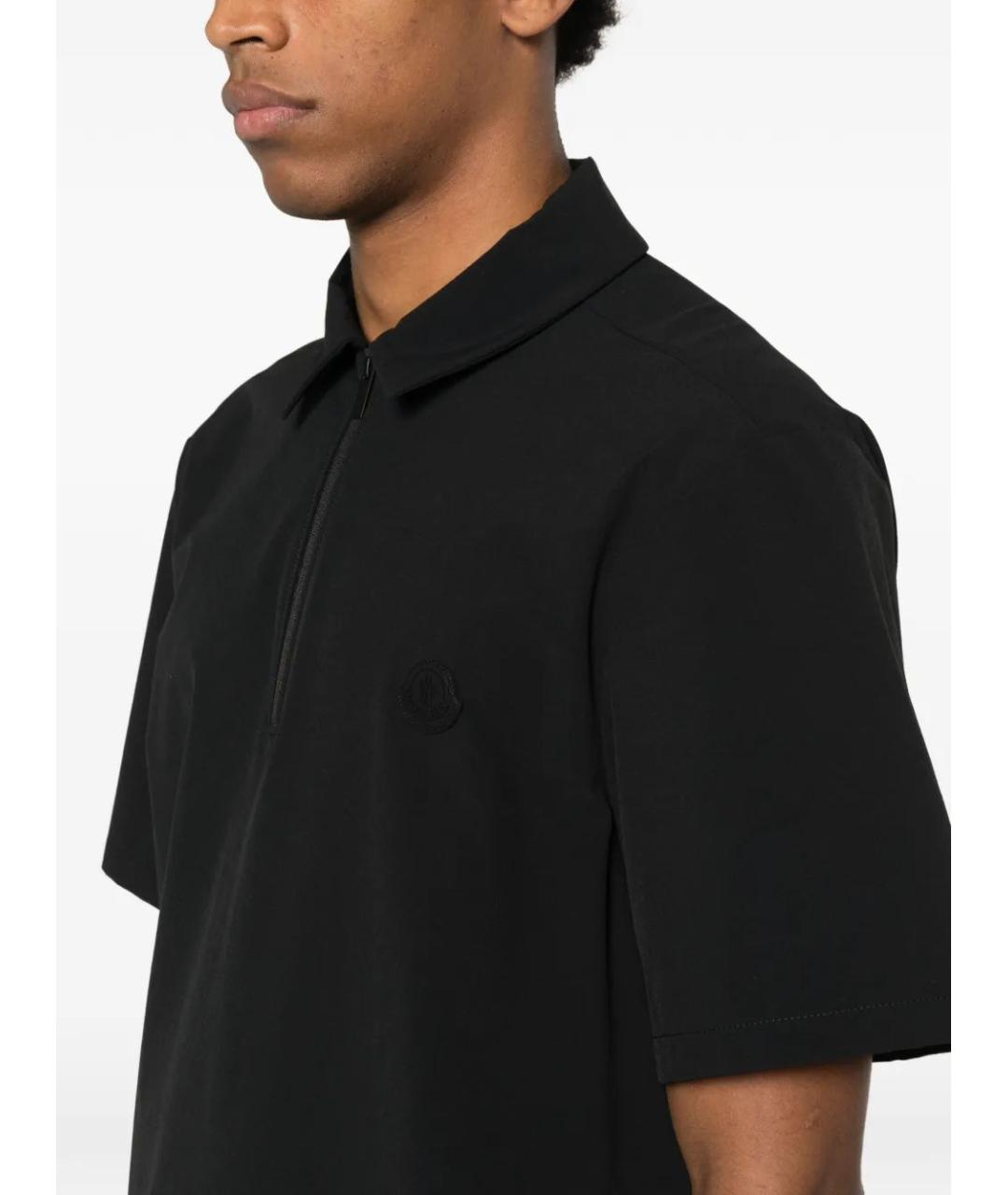 MONCLER Черная кэжуал рубашка, фото 5