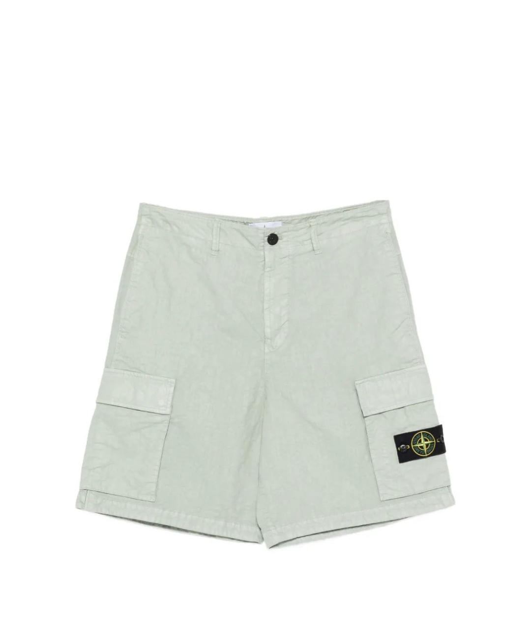 STONE ISLAND Полиамидовые шорты, фото 1