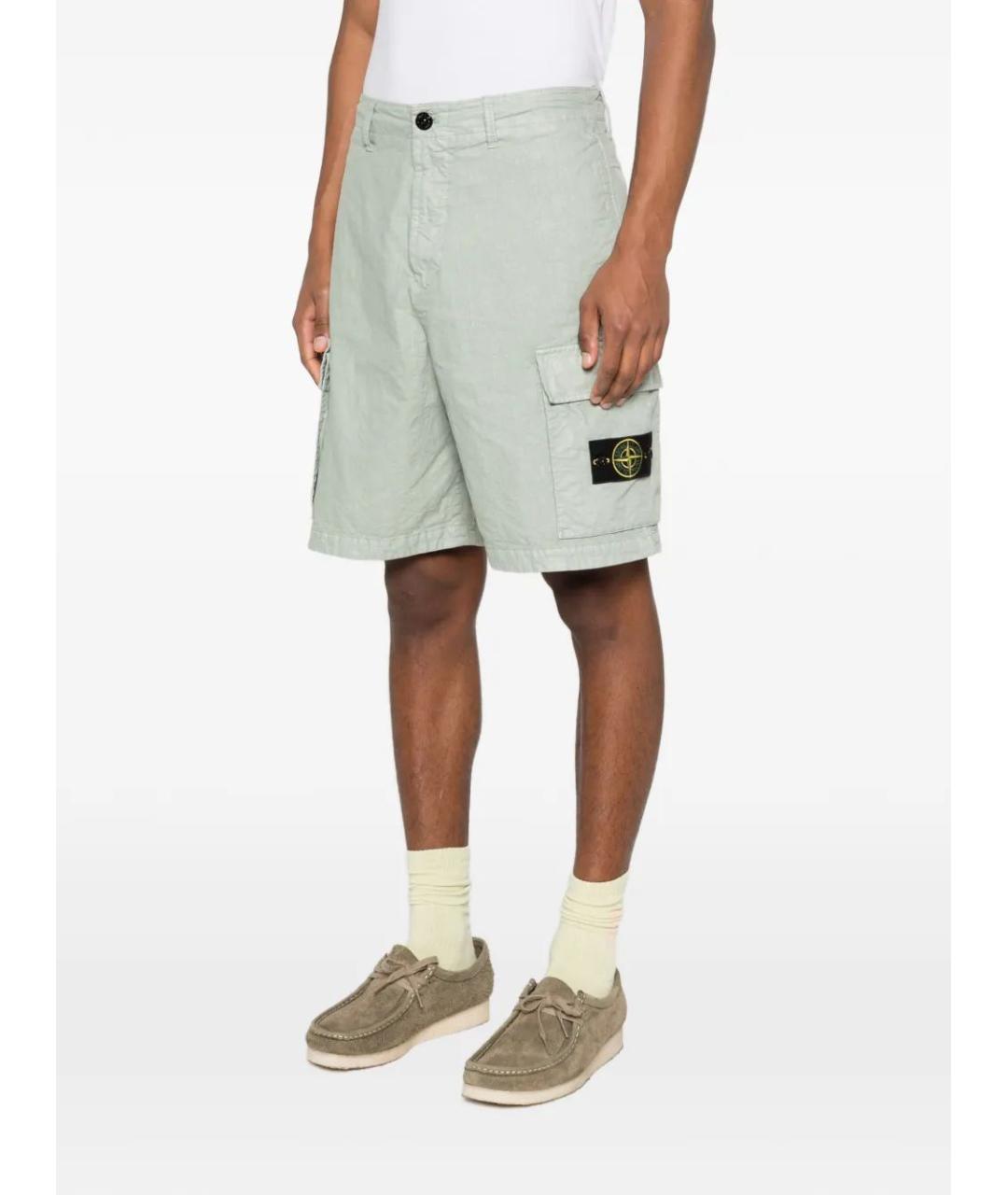 STONE ISLAND Полиамидовые шорты, фото 3