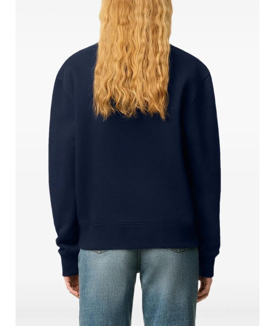 Ami Paris Синий хлопковый джемпер / свитер, фото 4