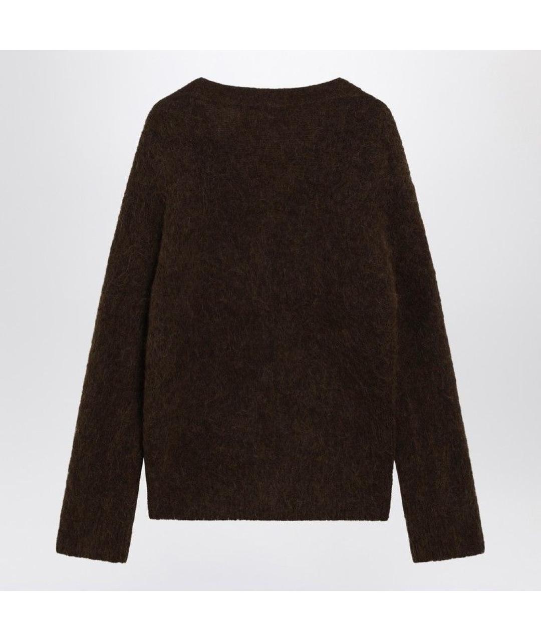 THE FRANKIE SHOP Зеленый шерстяной кардиган, фото 2