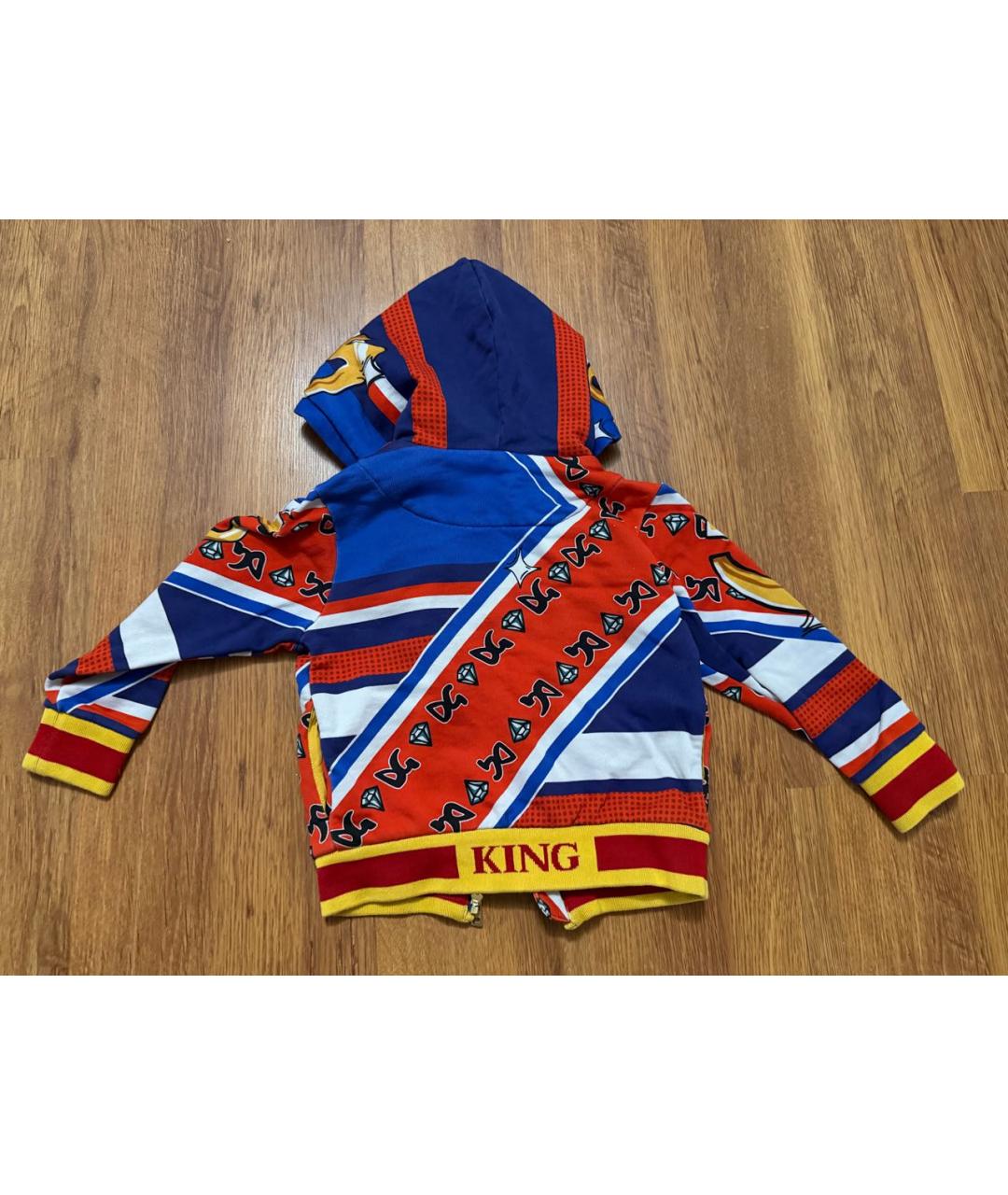 DOLCE&GABBANA Синий хлопковый комплект, фото 3