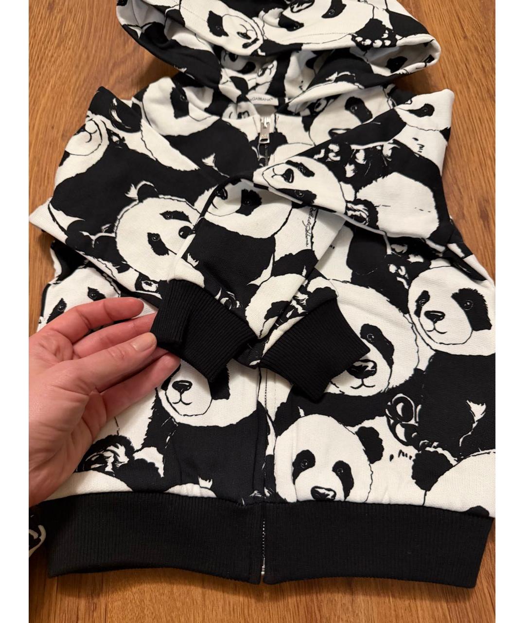 DOLCE&GABBANA Черный хлопковый комплект, фото 3