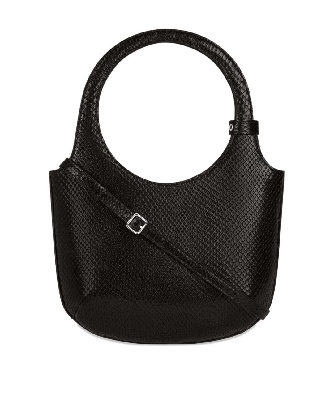 COURREGES Черная сумка с короткими ручками, фото 5