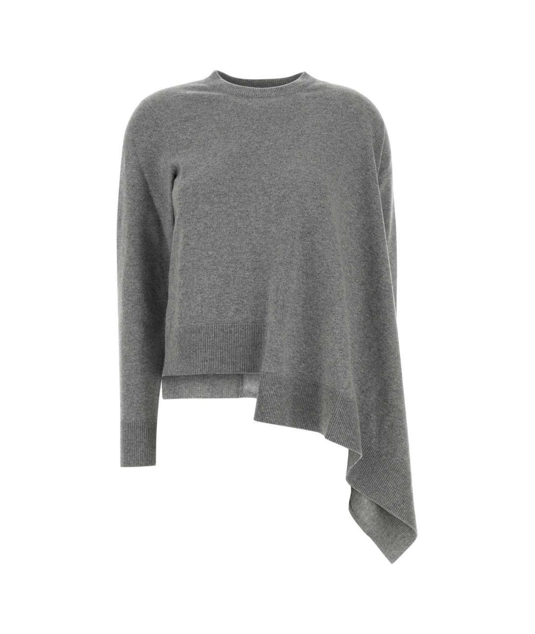 ALEXANDER MCQUEEN Серый кашемировый джемпер / свитер, фото 1