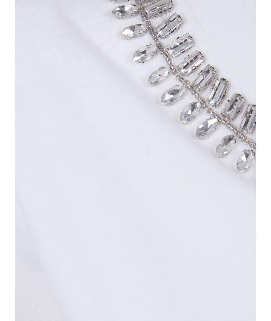 SEVENTY Белая хлопковая футболка, фото 3