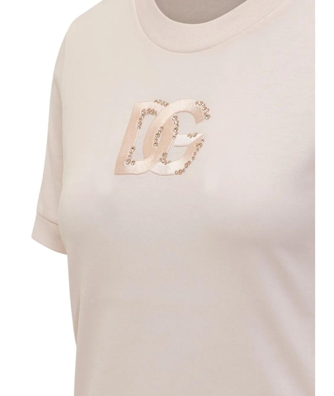 DOLCE&GABBANA Хлопковая футболка, фото 3