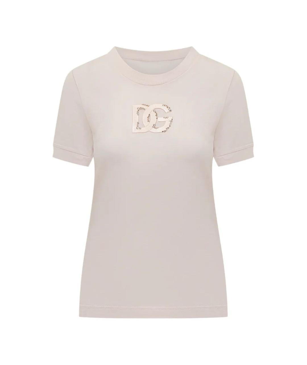 DOLCE&GABBANA Хлопковая футболка, фото 1