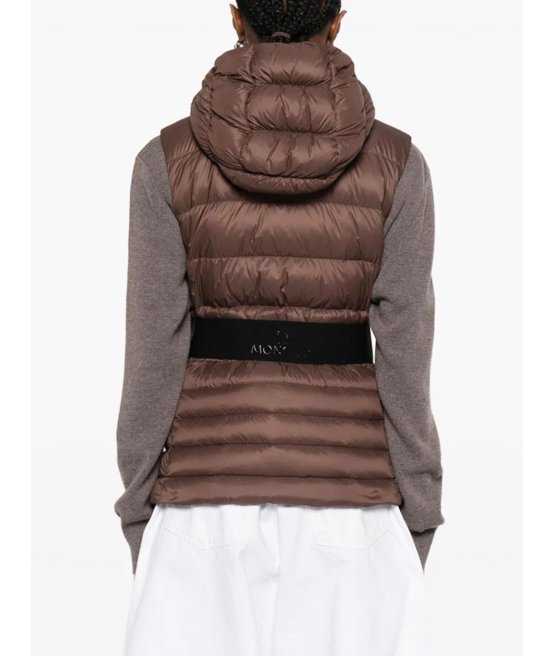 MONCLER Полиамидовый жилет, фото 4