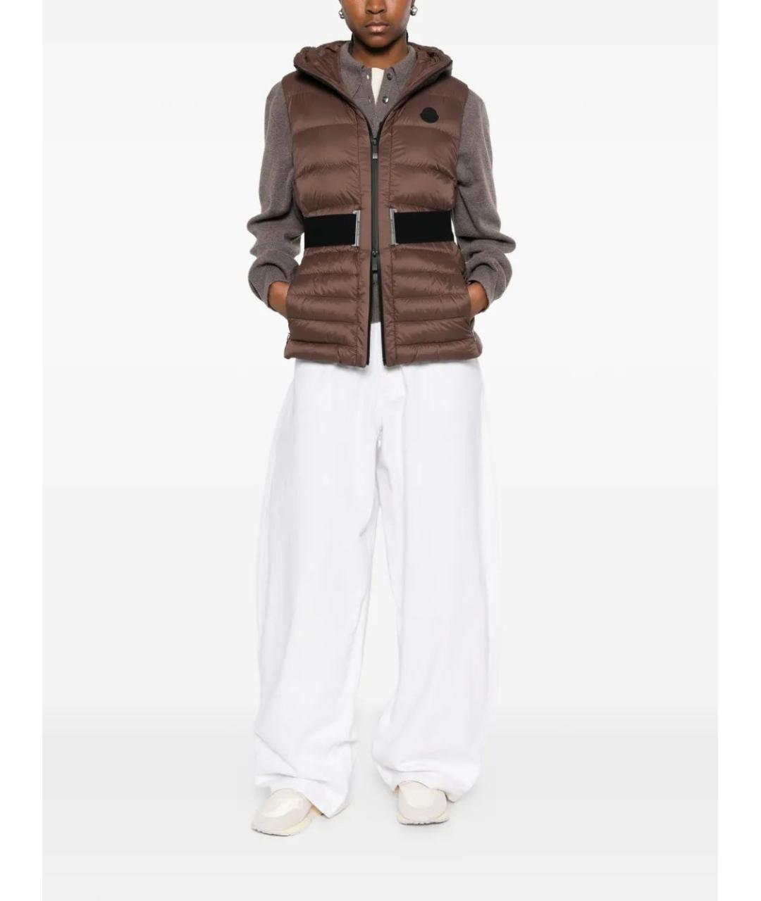 MONCLER Полиамидовый жилет, фото 2