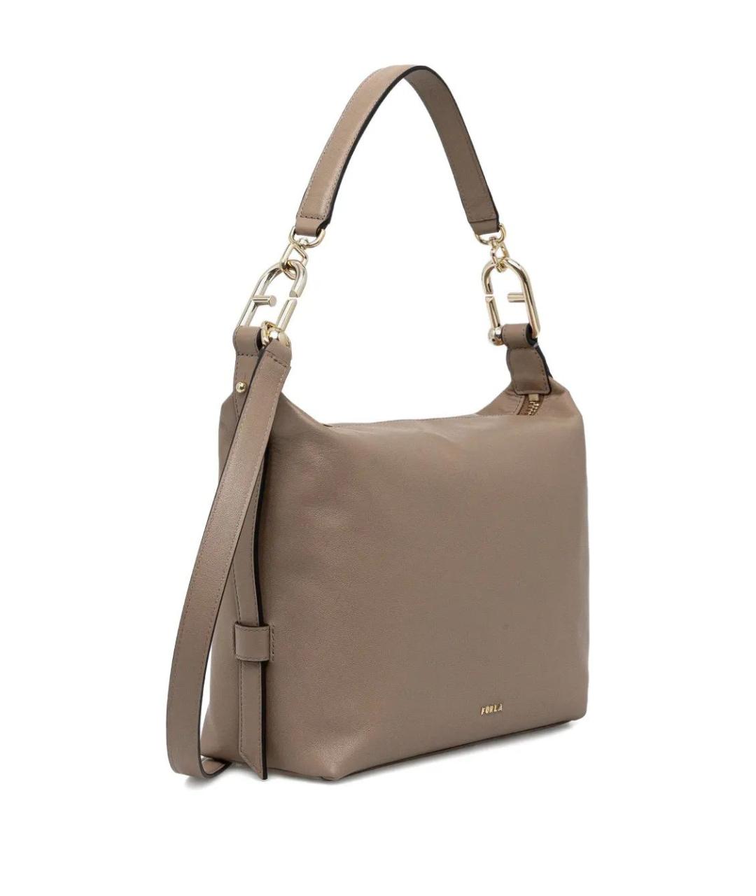 FURLA Кожаная сумка с короткими ручками, фото 2