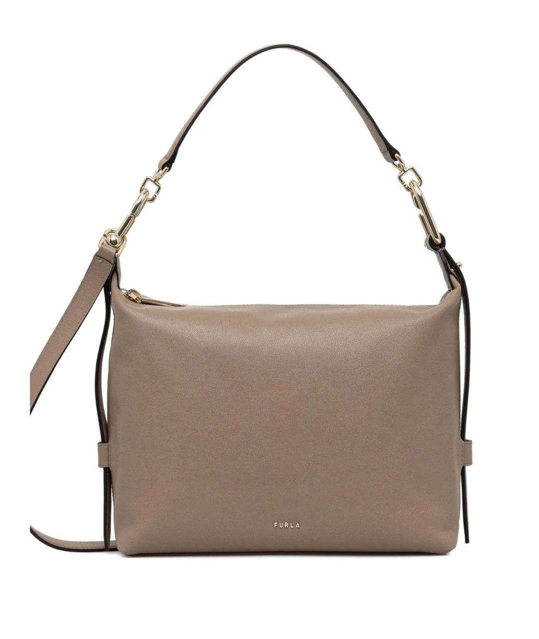 FURLA Кожаная сумка с короткими ручками, фото 1
