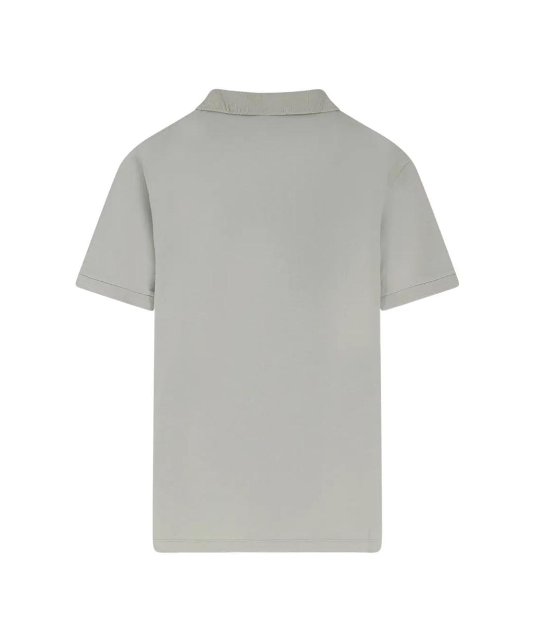 STONE ISLAND Хлопковое поло с коротким рукавом, фото 2