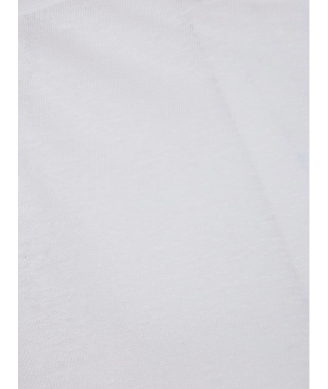 BRUNELLO CUCINELLI Белая хлопковая классическая рубашка, фото 3