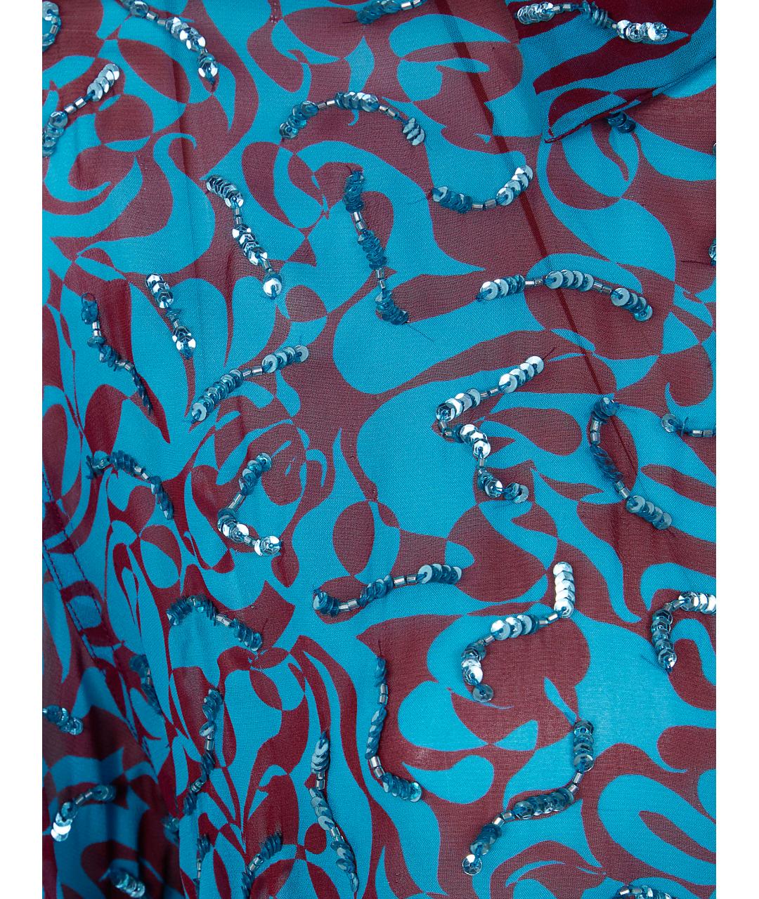 DRIES VAN NOTEN Синяя рубашка, фото 3