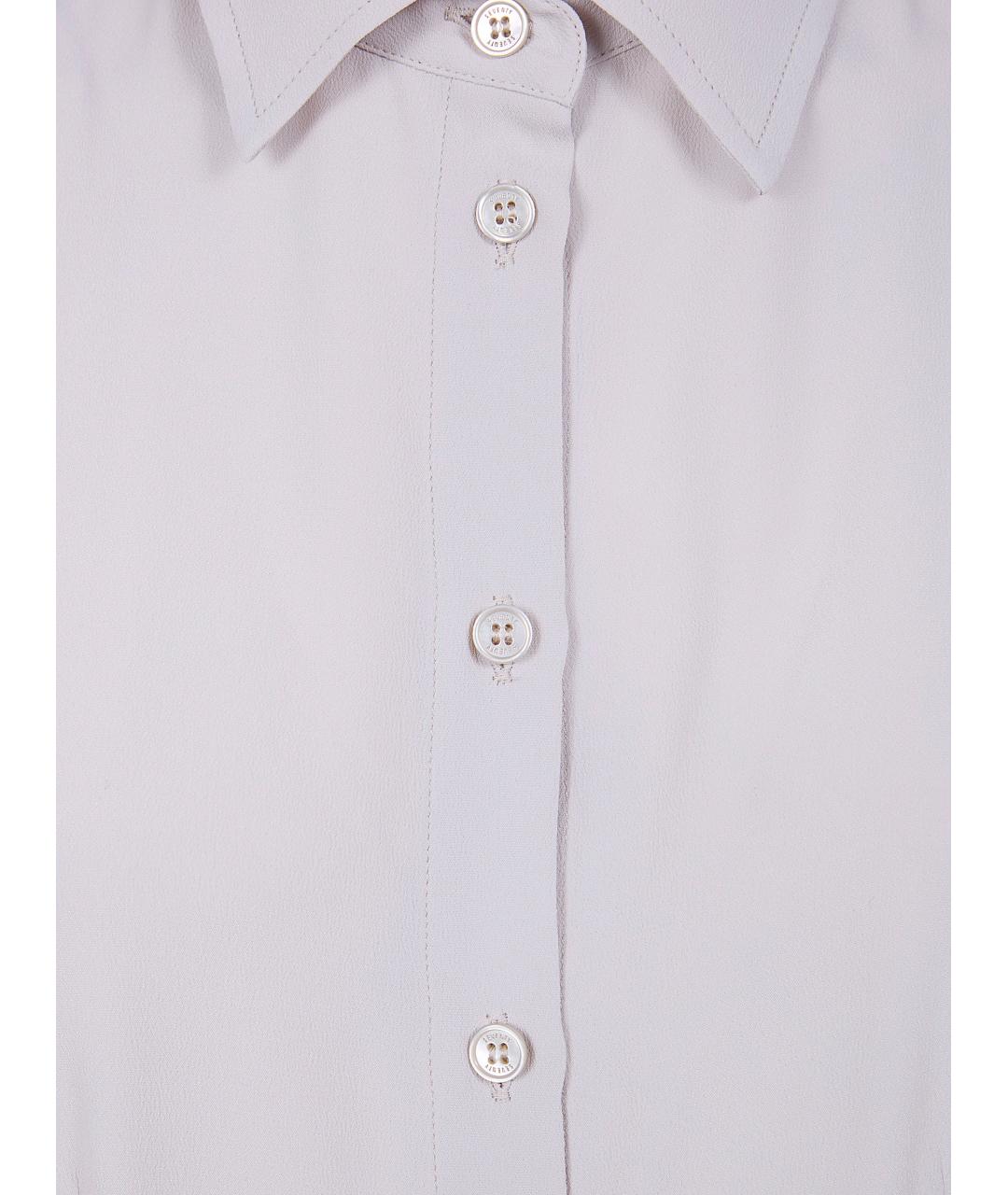 SEVENTY Бежевое шелковое повседневное платье, фото 3