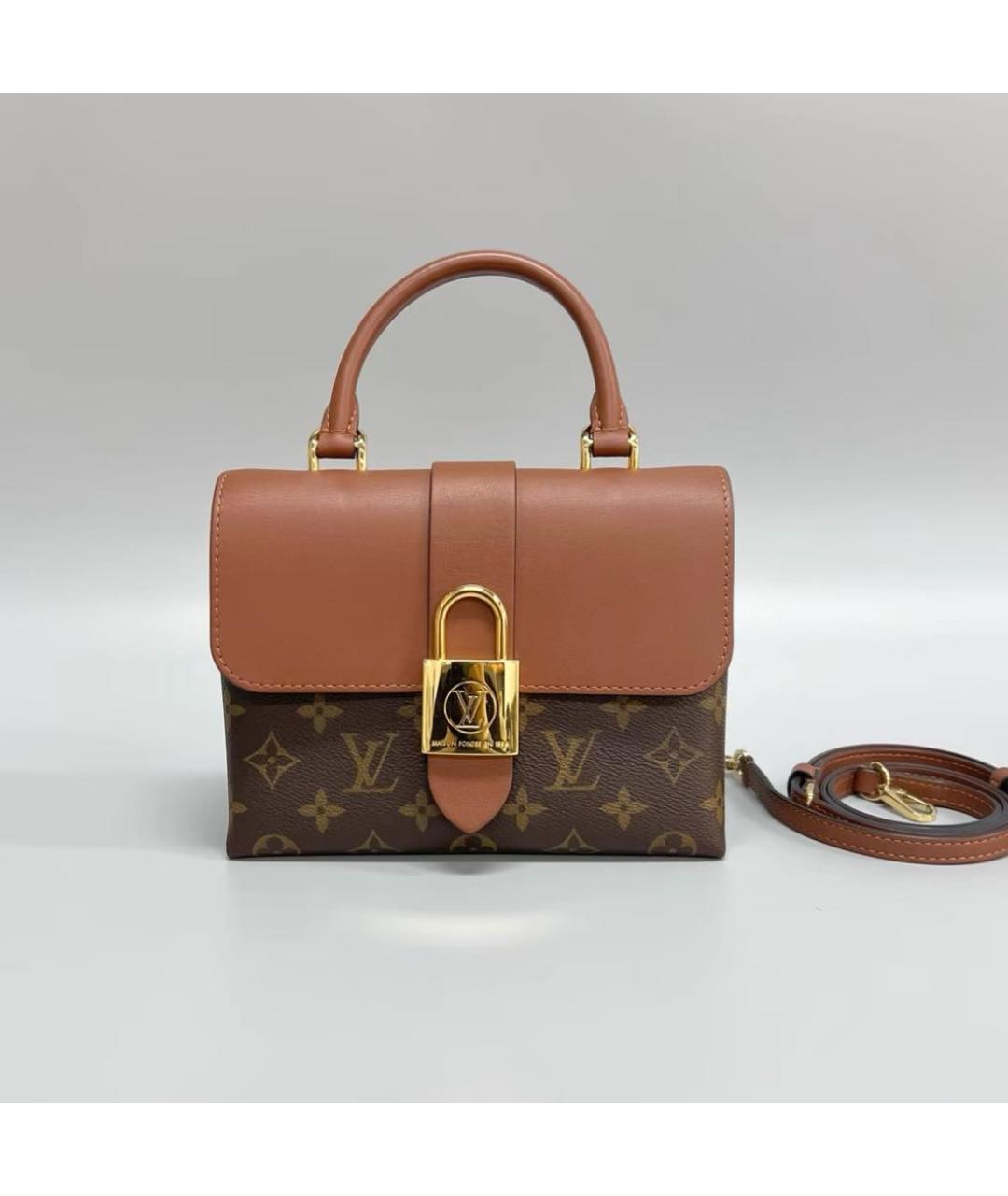 LOUIS VUITTON Коричневая сумка через плечо, фото 7