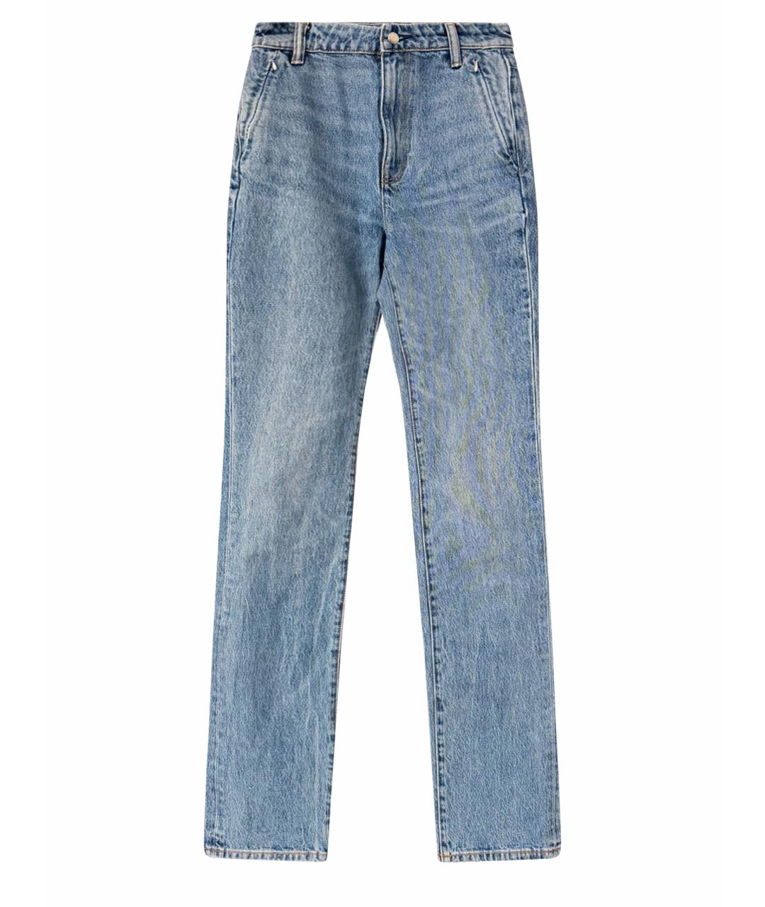 ALEXANDER WANG Голубые прямые джинсы, фото 1