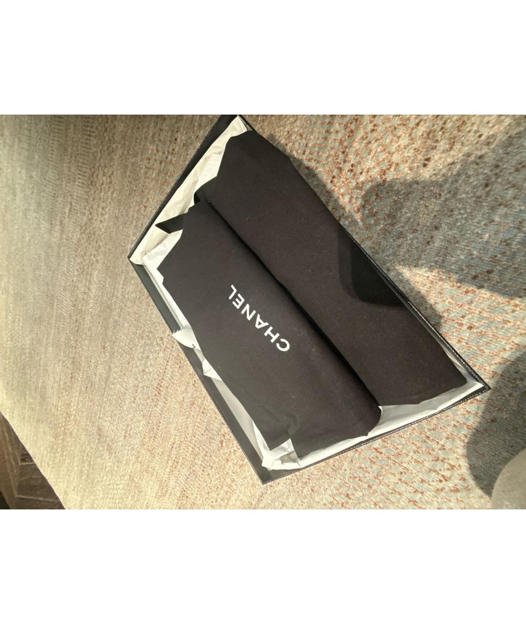 CHANEL Горчичные замшевые лоферы, фото 7