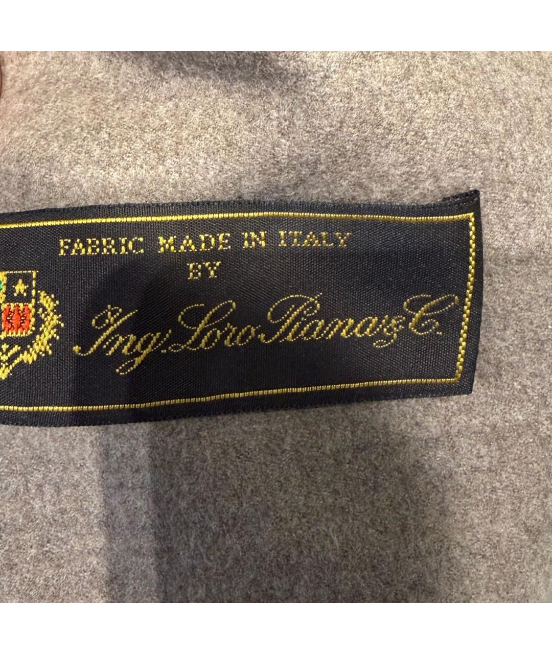 MANZONI 24 Коричневое кашемировое пальто, фото 4