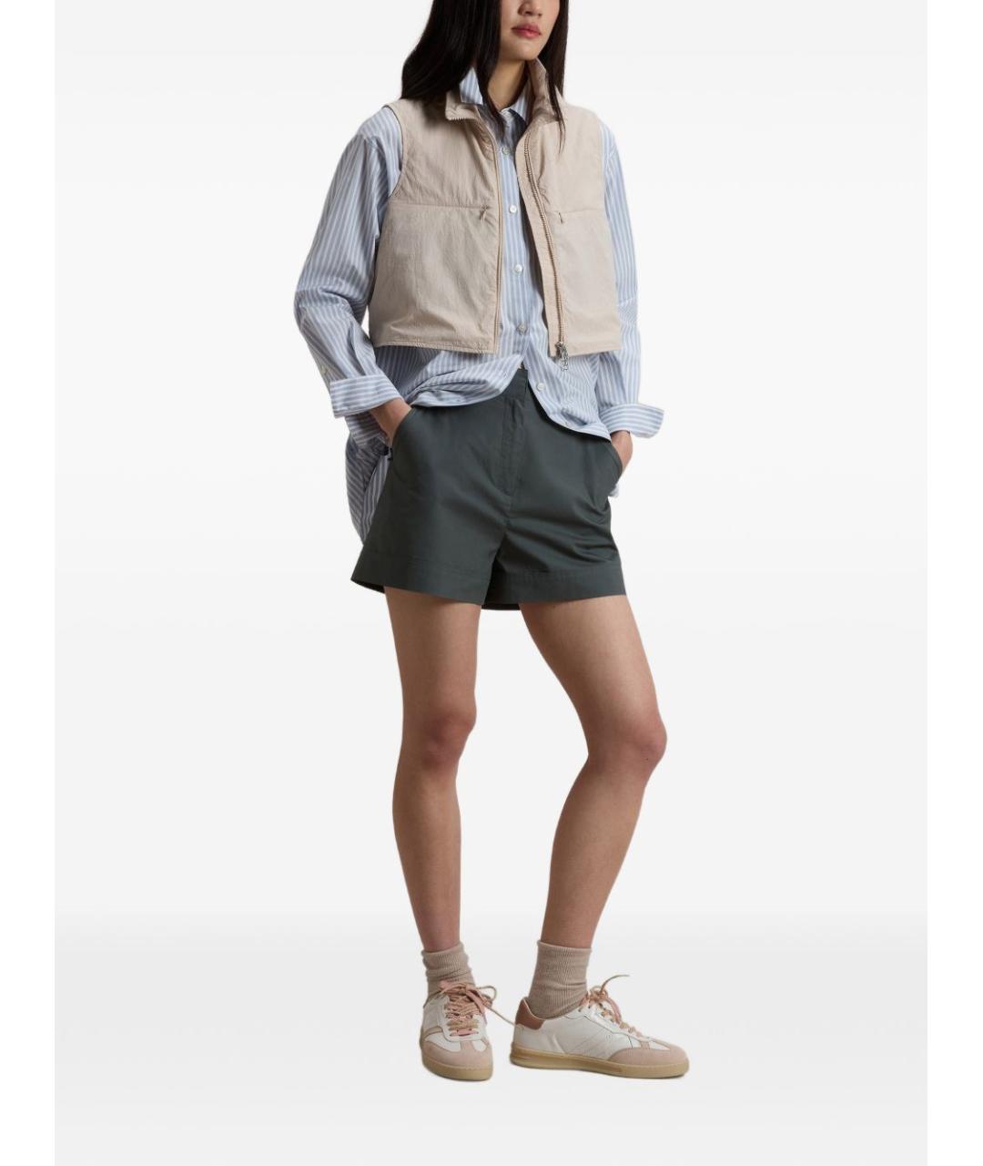 WOOLRICH Бежевый синтетический жилет, фото 4