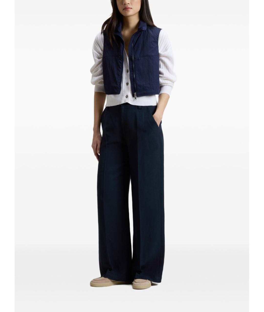 WOOLRICH Синий синтетический жилет, фото 2