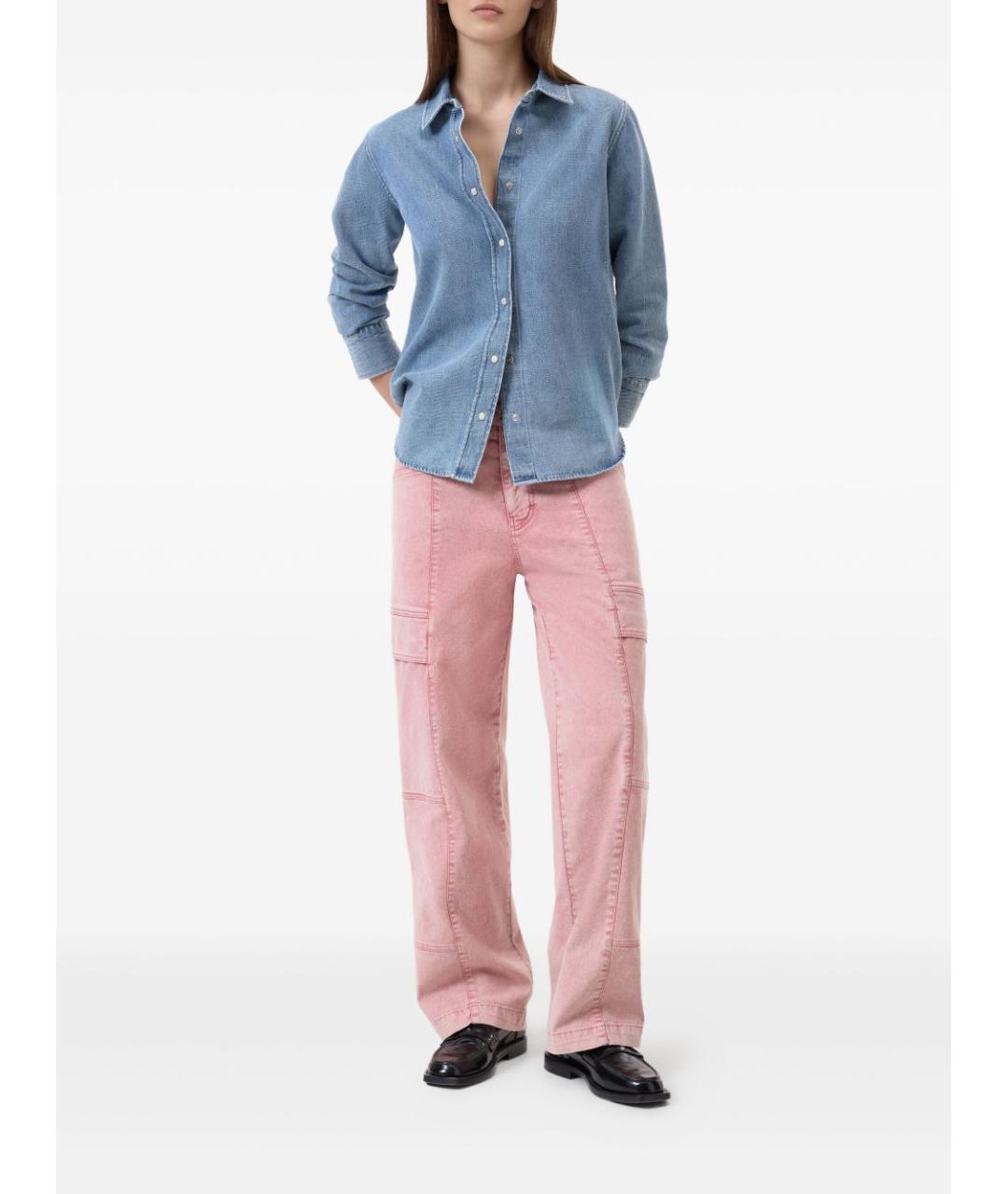 CLOSED Голубая хлопковая рубашка, фото 4