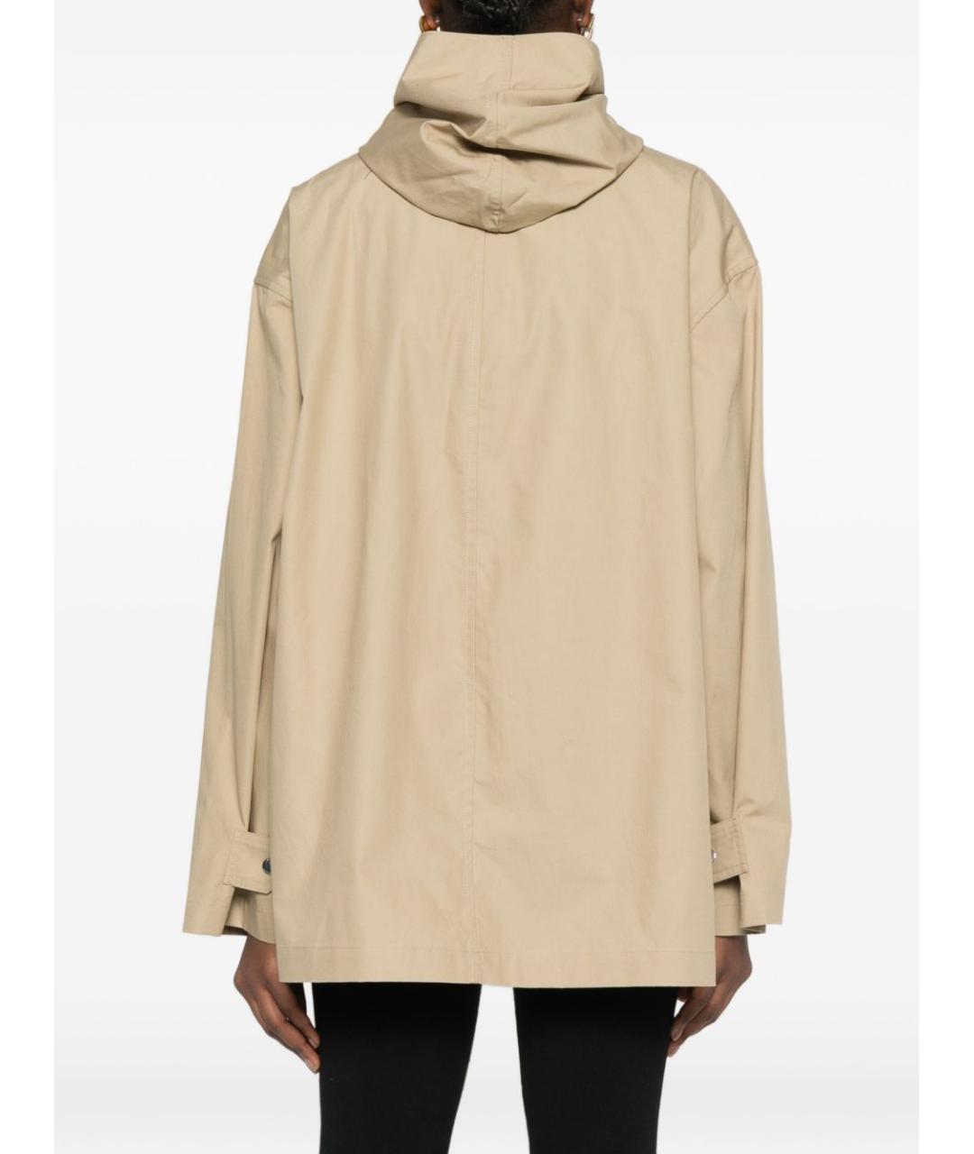 TOTEME Бежевый хлопковый тренч/плащ, фото 3