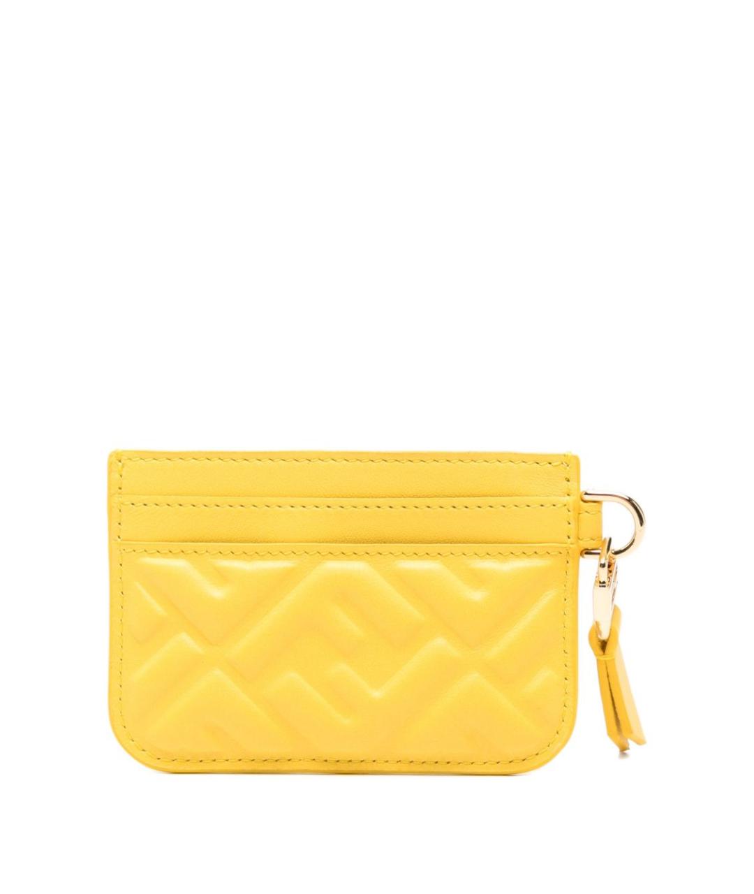 FENDI Желтый кардхолдер, фото 2