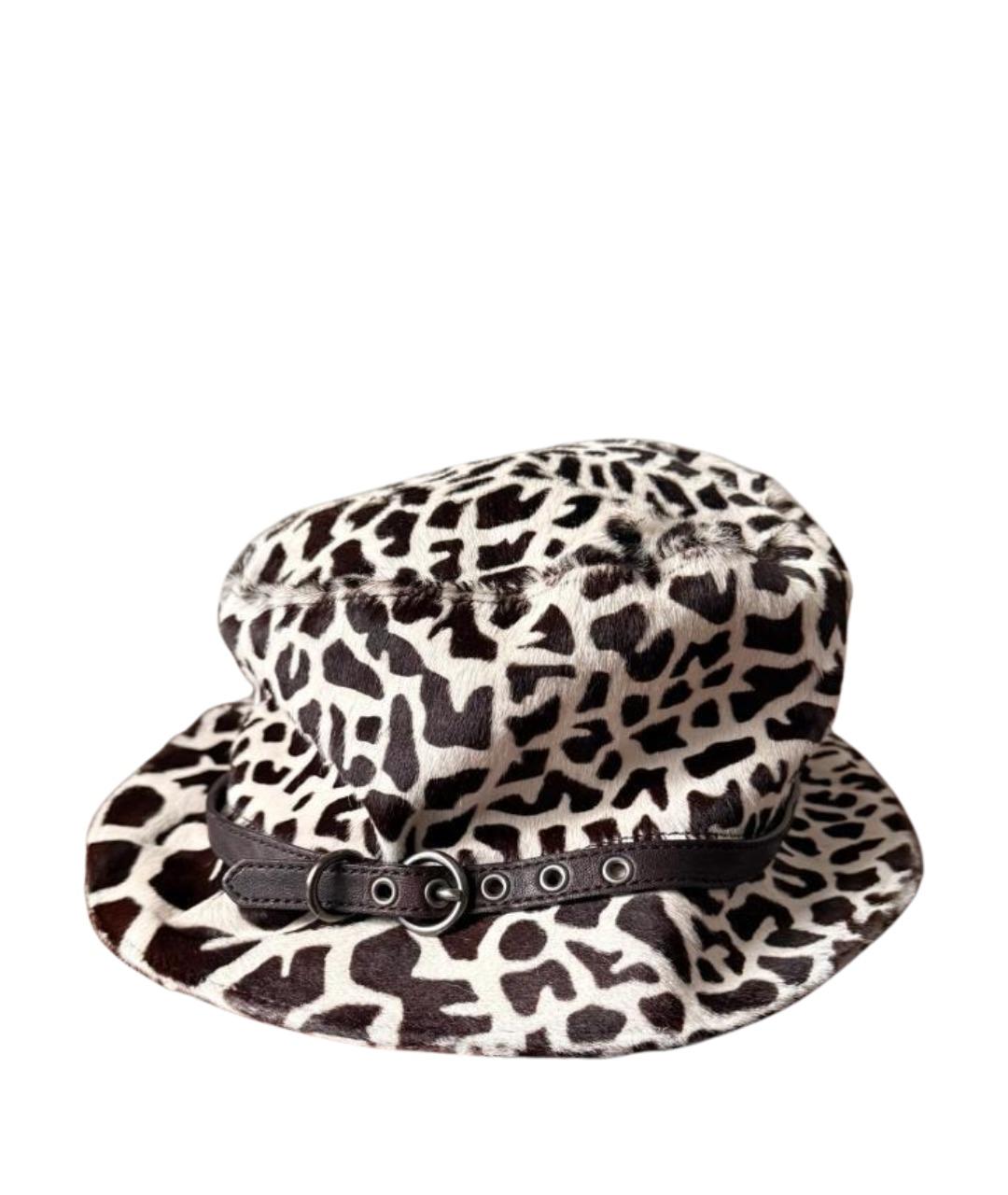 MIU MIU Коричневая шляпа, фото 1