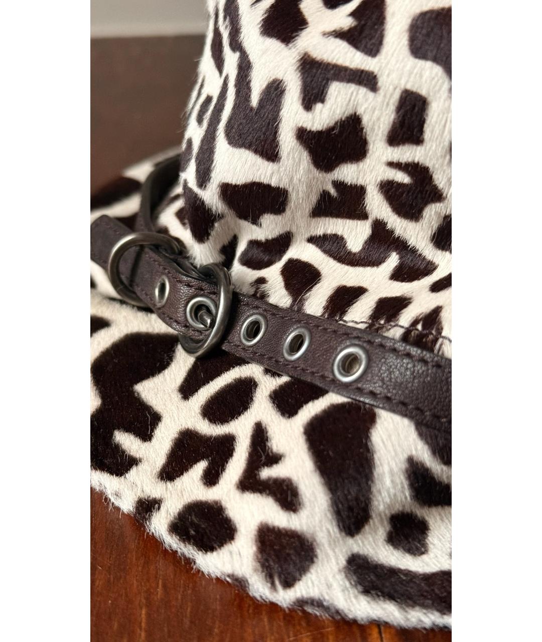 MIU MIU Коричневая шляпа, фото 4