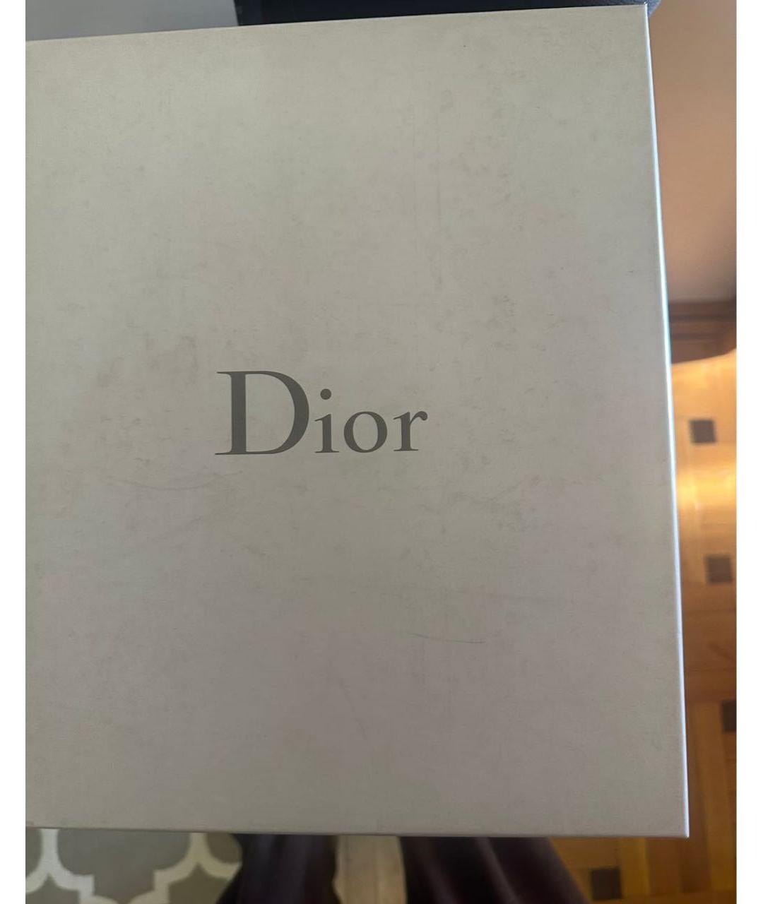 CHRISTIAN DIOR Черные текстильные туфли, фото 3