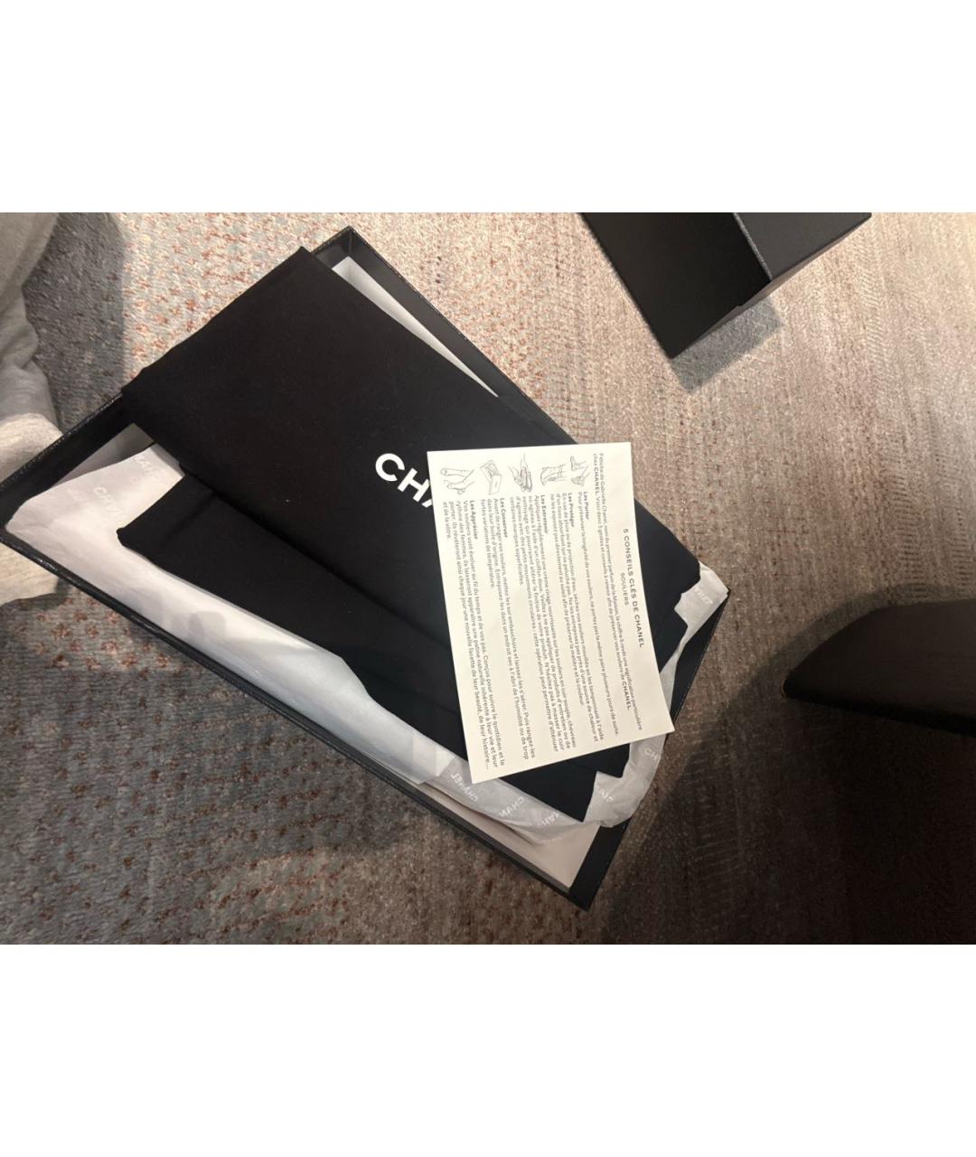 CHANEL Белые кожаные кеды, фото 6