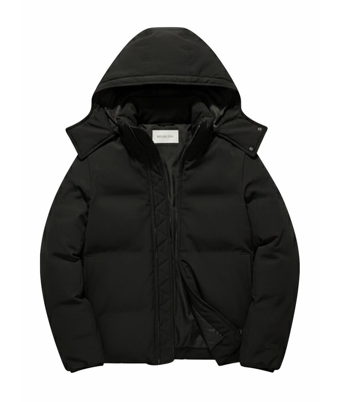 TRUSSARDI Черная полиэстеровая куртка, фото 1