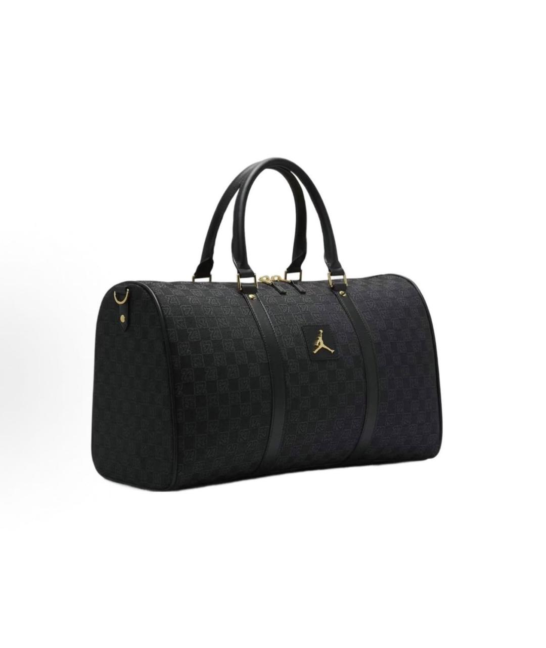 JORDAN Черная дорожная/спортивная сумка, фото 2