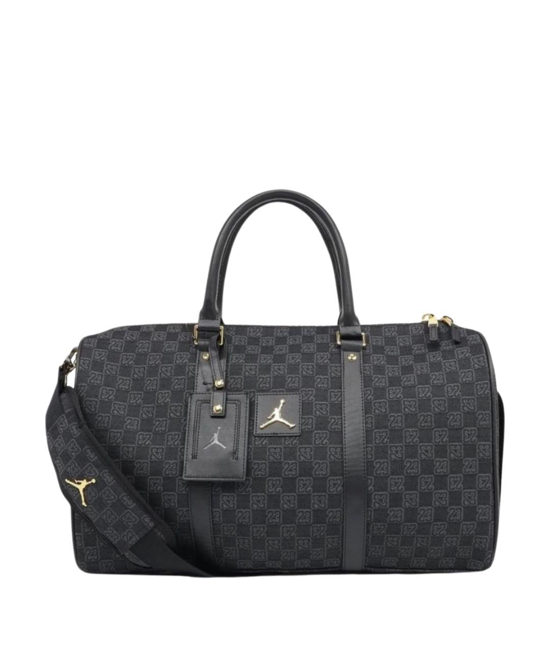 JORDAN Черная дорожная/спортивная сумка, фото 1
