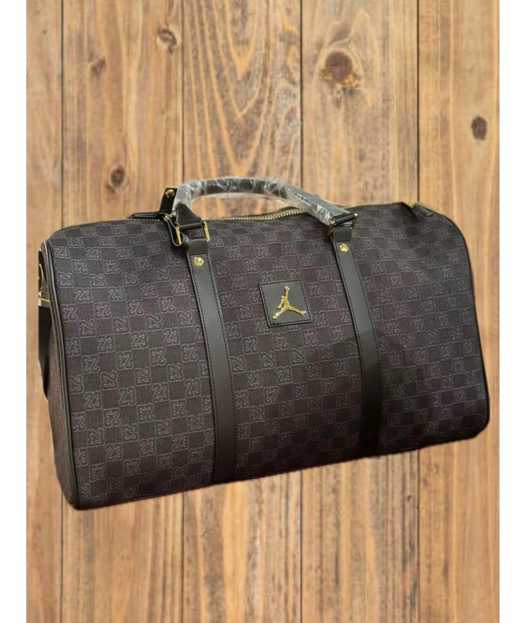 JORDAN Черная дорожная/спортивная сумка, фото 5