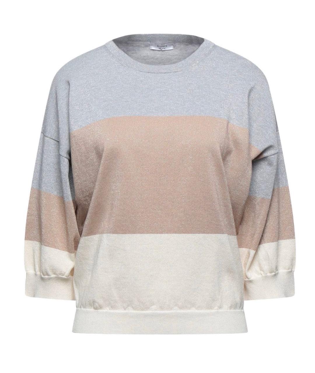 PESERICO Мульти хлопковый джемпер / свитер, фото 9