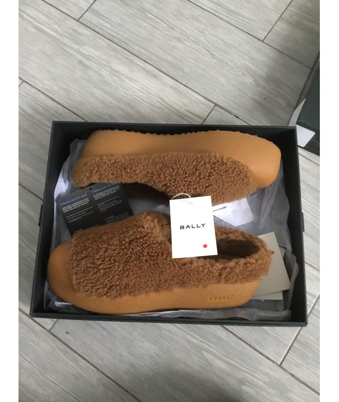 BALLY Коричневые низкие ботинки, фото 5