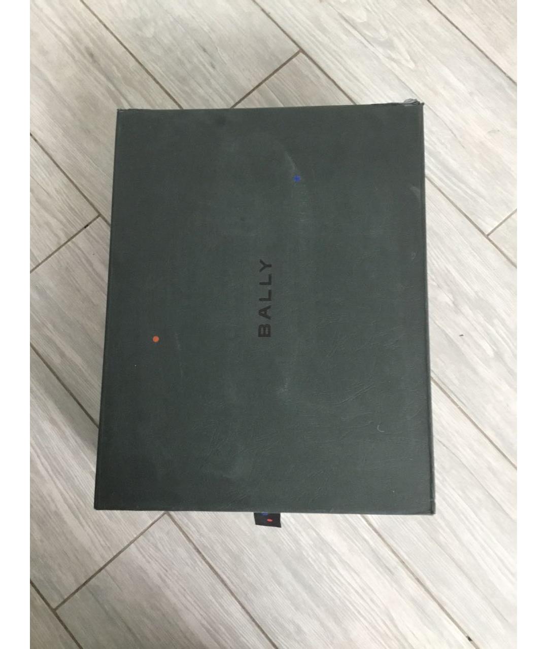 BALLY Коричневые низкие ботинки, фото 8