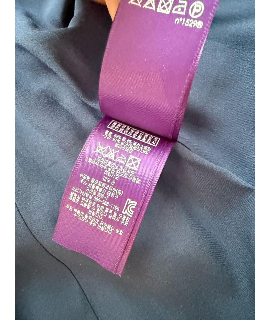 RALPH LAUREN Темно-синий жакет/пиджак, фото 6