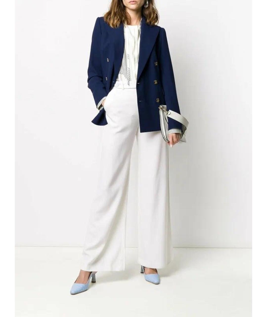 RALPH LAUREN Темно-синий жакет/пиджак, фото 4