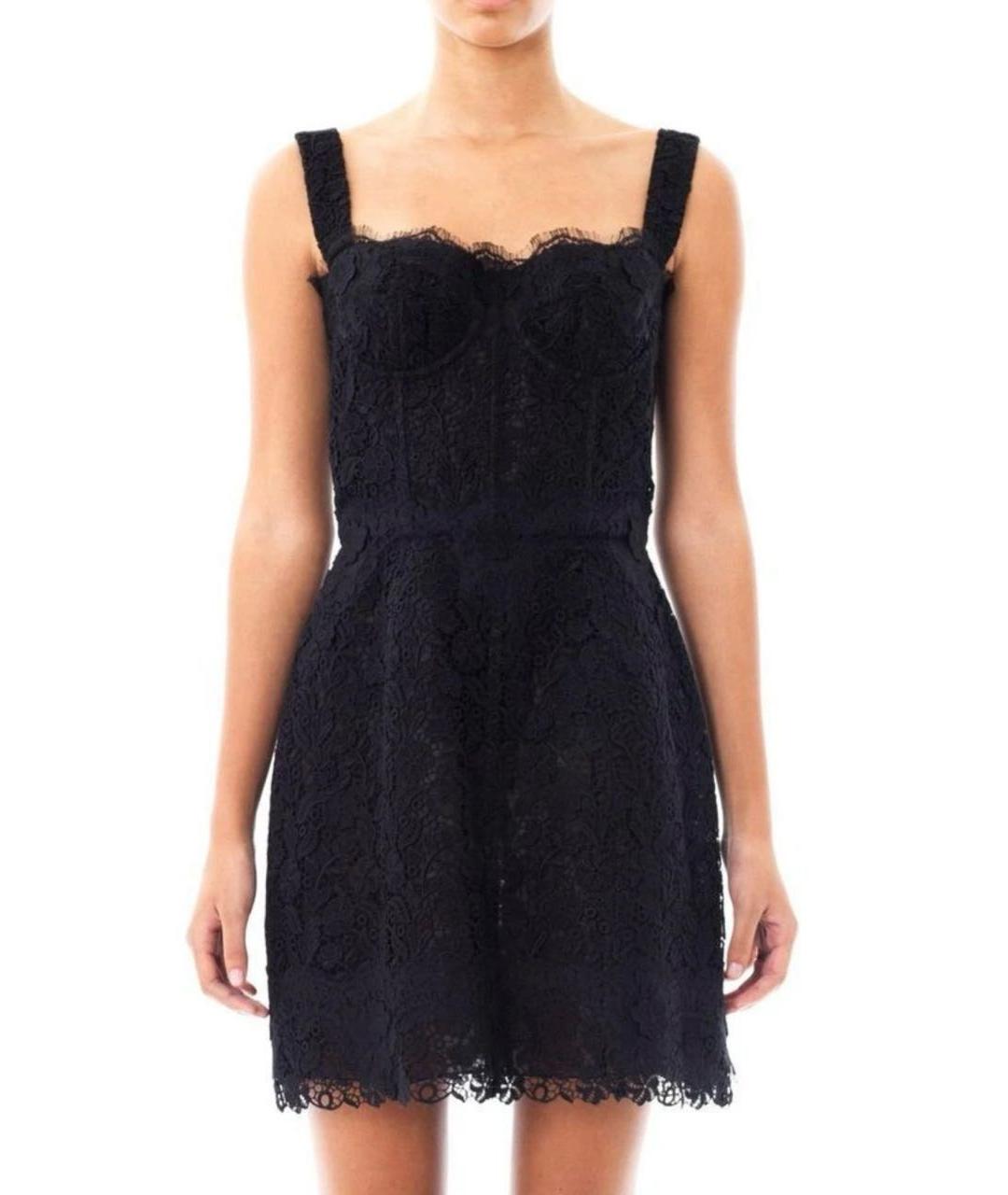 DOLCE&GABBANA Черное шелковое вечернее платье, фото 2