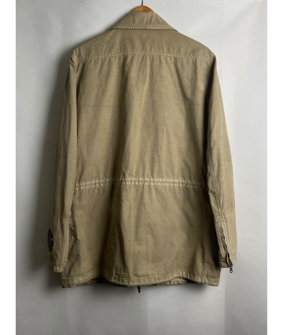 CP COMPANY Бежевая льняная куртка, фото 2